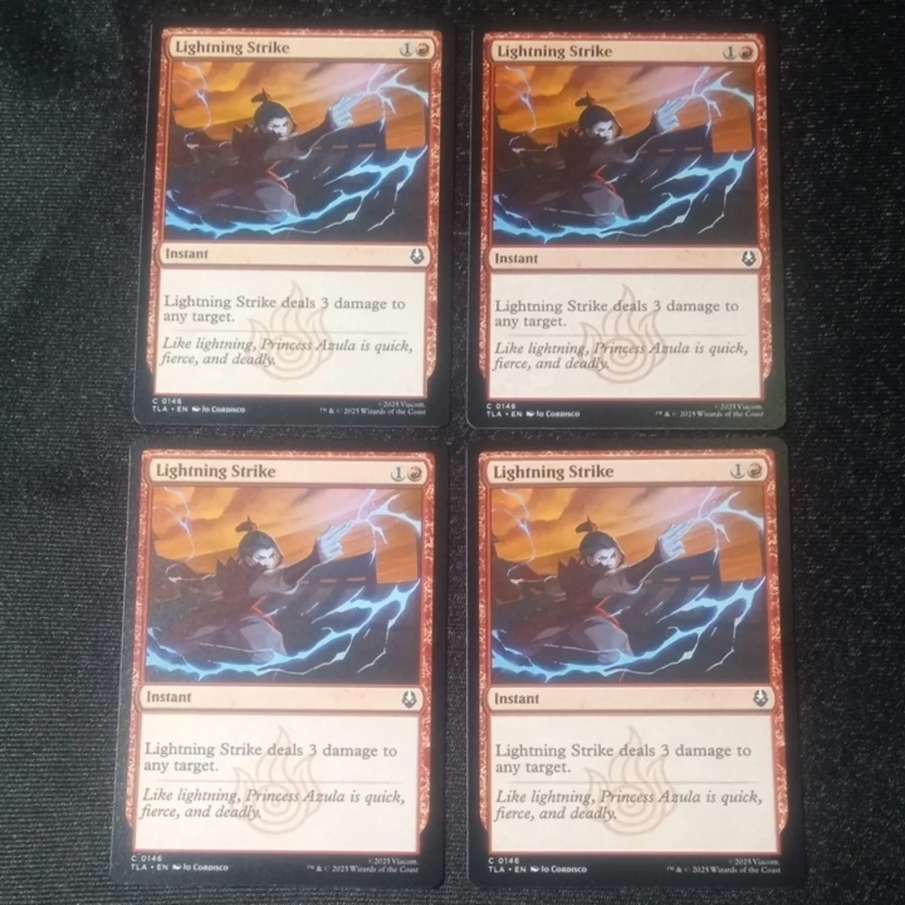 MTG Azula Fire Nation Set - 2x Mythics + Foil Lands TLE 2026 ~ 25 Cards